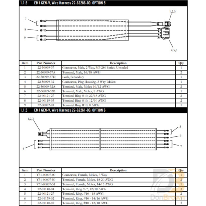 TERMINAL, LARGE, MOLEX Y31-00007-51