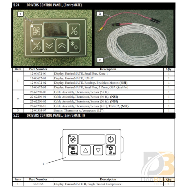 THERMISTOR, AMBIENT 12-00305-07
