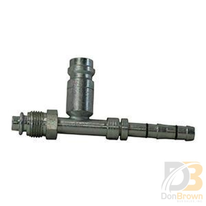 Straight Male O-Ring (Short Pilot) with R-134a High Side Charge Port No. 10 Fitting 2631503 550787