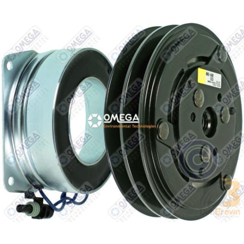 CLUTCH  6in 3 SPRING YORK 12V W/PACKARD TERMINAL 22-11023