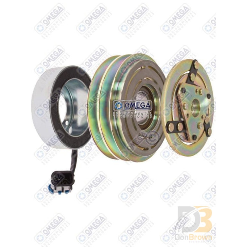 CLUTCH TM08-16 SPRING LEAF 12V 2A 125mm 2 WIRE 22-10222