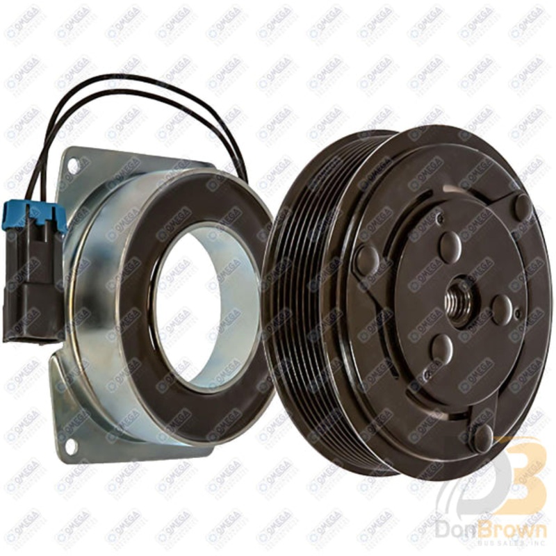 CLUTCH YORK PV8 12V 2WIRE 155mm GROOVE DIA 22-11289-AM