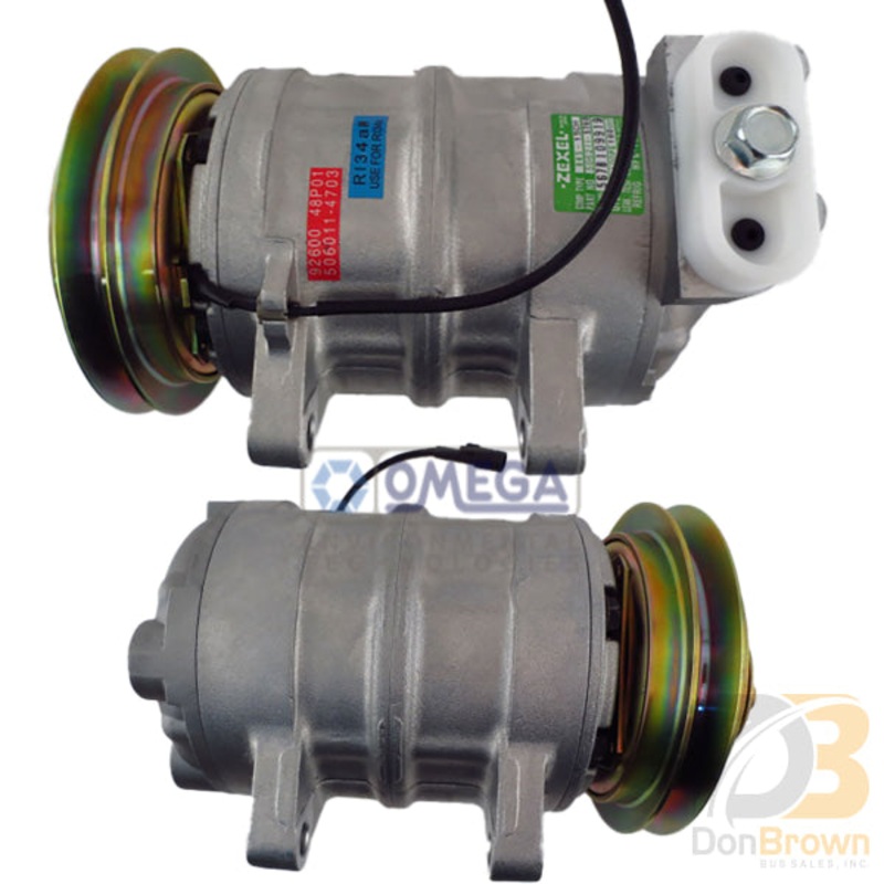 COMPRESSOR DKS15CH 4 EAR 1 GRV 135mm 12V VERT PAD 20-21378