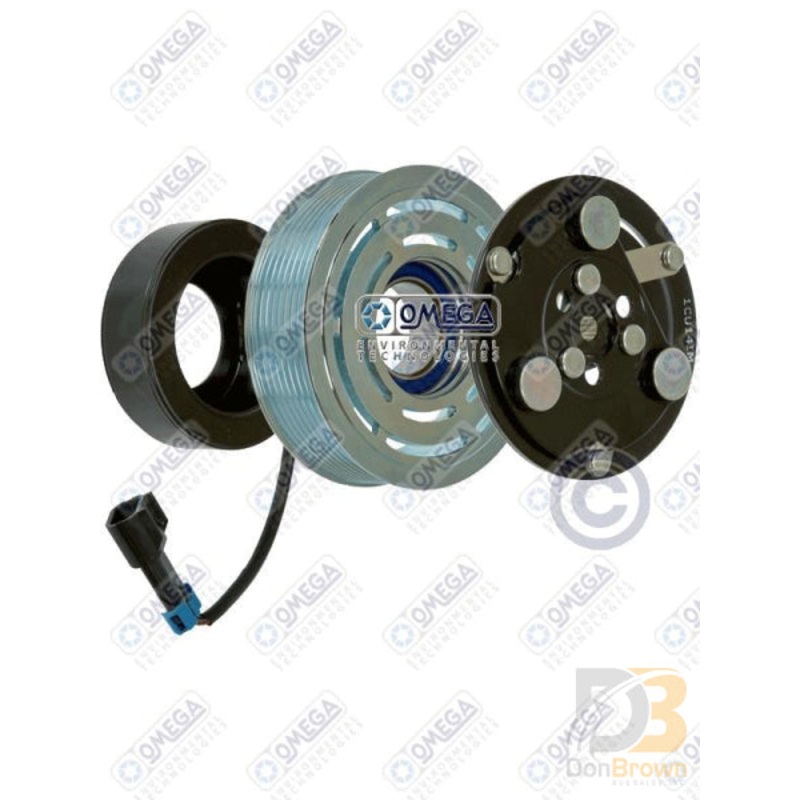 CLUTCH 119mm PV8 SPLINE SHAFT 2 WIRE 12V SD7H15 22-04776