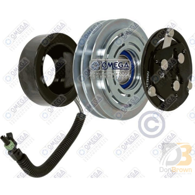CLUTCH SANDEN 132mm 2A GRV FITS 4643 COMP 22-20217