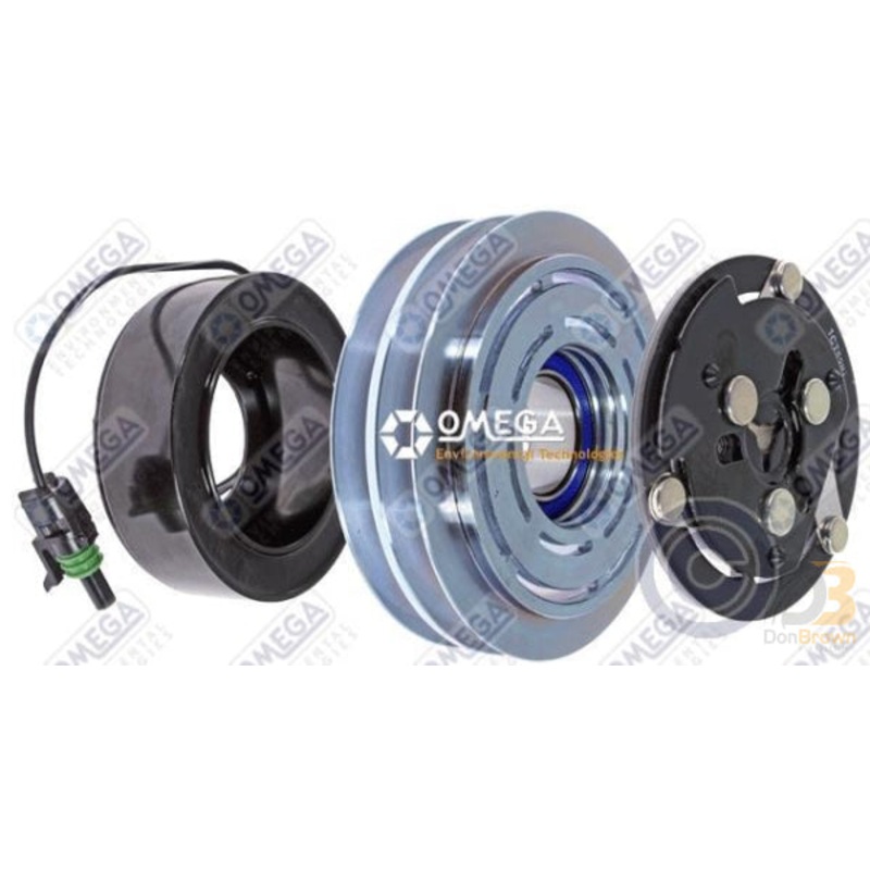 CLUTCH SD7H15 12V A2 132mm 22-10135