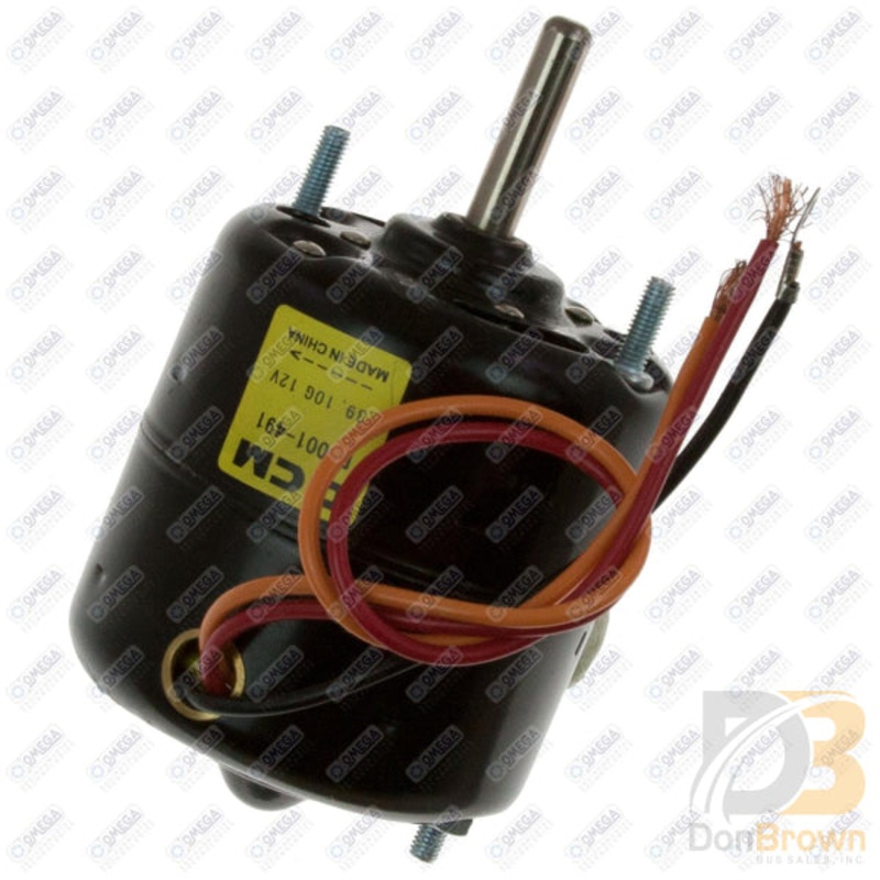 BLOWER MOTOR 12V 2 SPD CW SINGLE SHAFT 3 WIRE 26-14640
