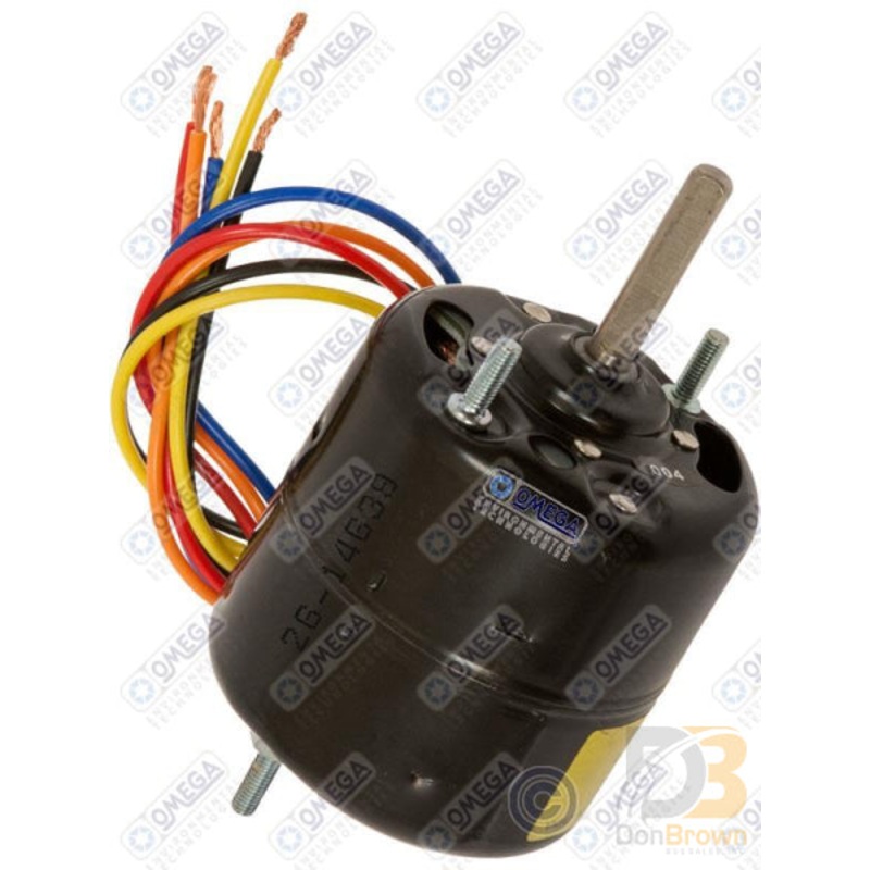 BLOWER MOTOR 12V 2 SPD REV SINGLE SHAFT 5 WIRE 26-14639