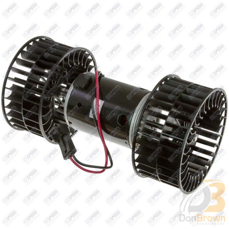 BLOWER MTR ASSEMBLY 12V DOUBLE SHAFT W/WHEELS 26-13290-AM