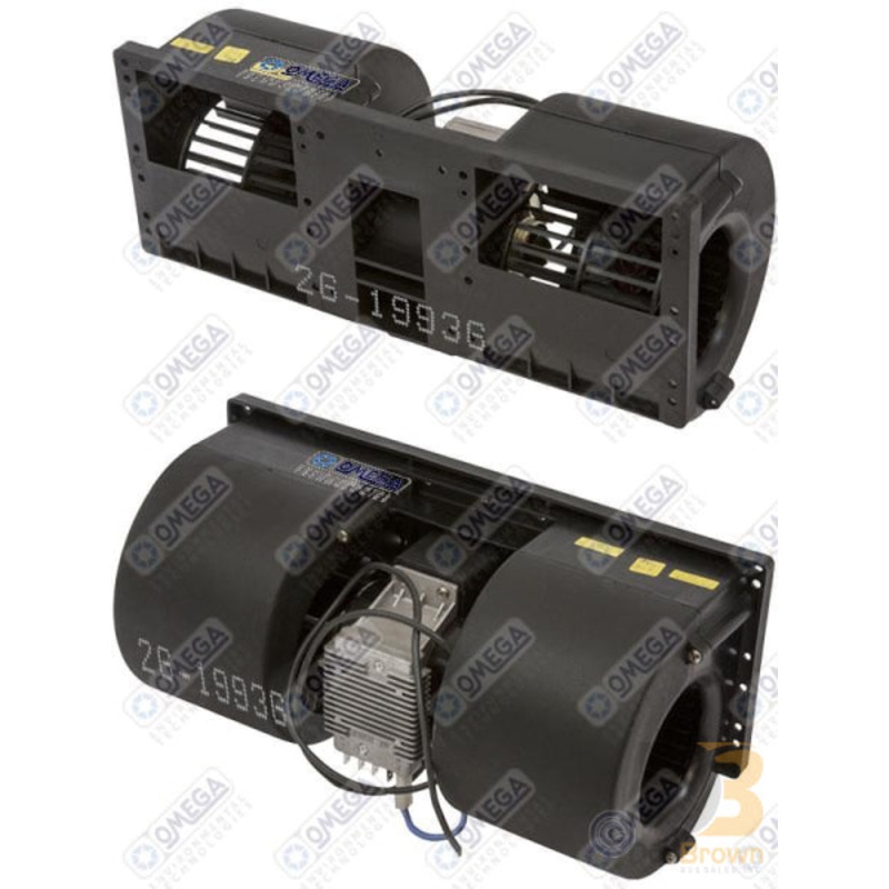 BLOWER ASSEMBLY 12V DOUBLE BLOWER TEC2006 SERIES 26-19936