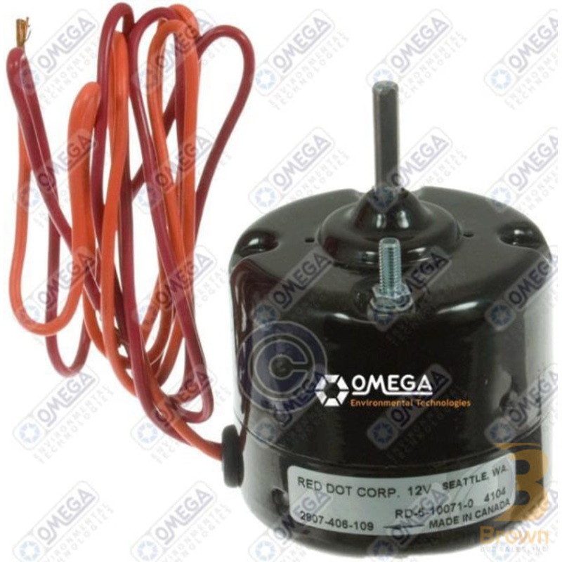 BLOWER MOTOR SINGLE SHAFT 2 SPD 1/4 SHAFT 12V CW 26-10006