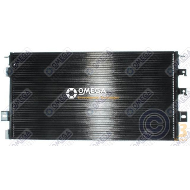 CONDENSER CARAVAN 3.3L 96-00 W/ AUX  AC P/F 24-13681