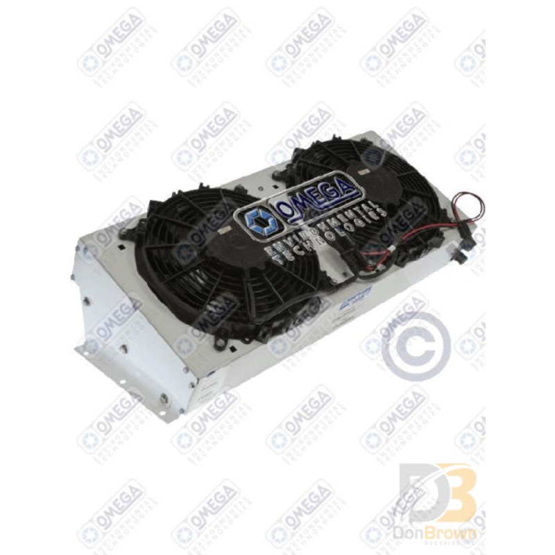 CONDENSER ASSEMBLY CM-15 12V BUS SKIRT MOUNTED 2 FANS 24-03074