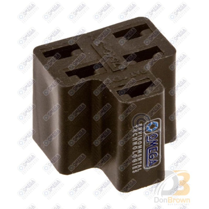 CONNECTOR BLACK FOR 3 SPD SWITCH 5 FEMALE ENDS 33-12651