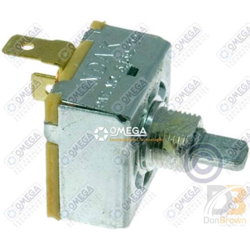 SWITCH ROTARY ON/OFF WITH NUT INDAK G752A 29-12912