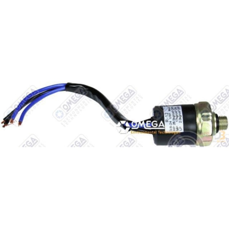 SWITCH TRINARY MALE 3/8in UNF R12 29-30701-C