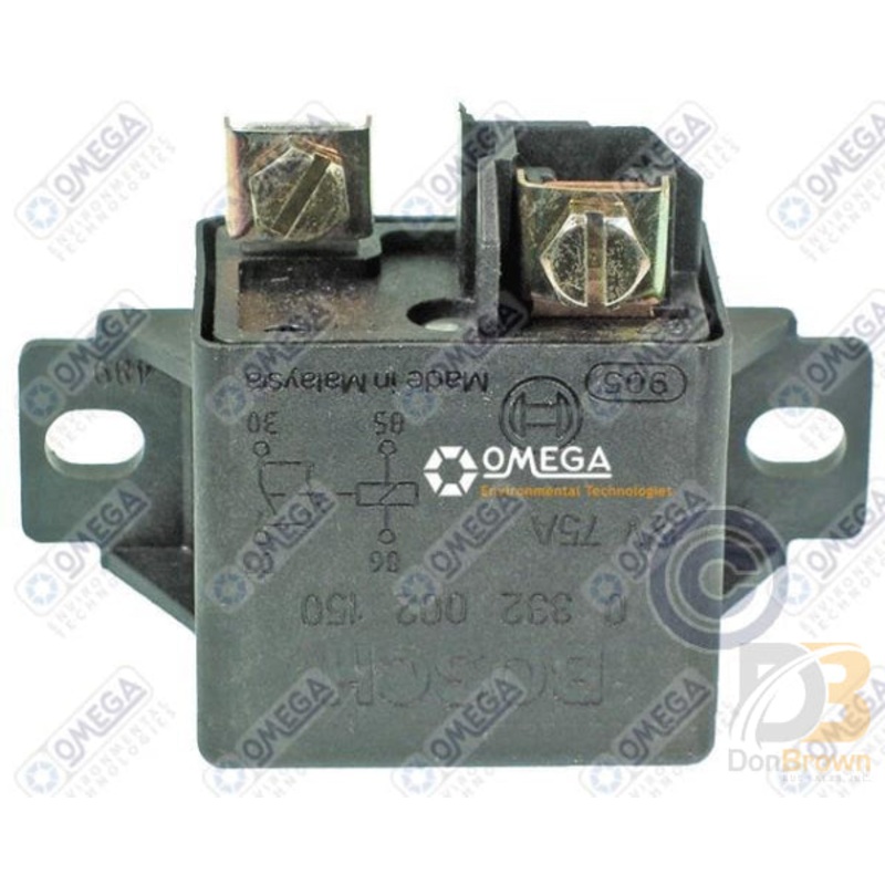 RELAY TYCO 12V SPST W/DUAL CONTACT 75A RL 60A ML 30-13377
