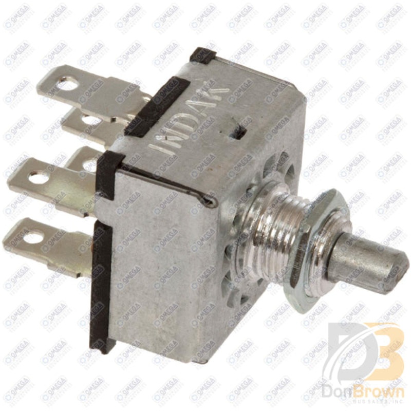 SWITCH ROTARY FAN 3 SPEED 4 POS W/NUT 29-21901