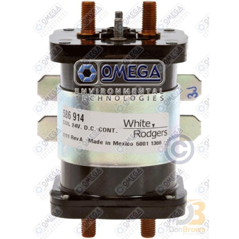 SOLENOID CONTINUOUS DUTY 24V 200 AMP 33-24402