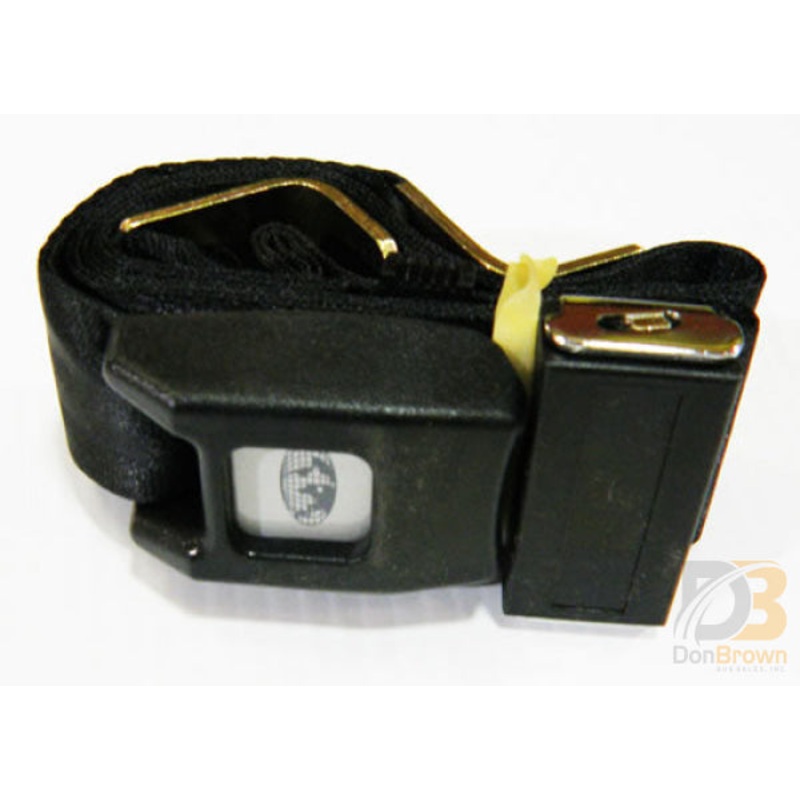 CB200071-1 Collins SEAT BELT 60 IN (BLK) L BRKT