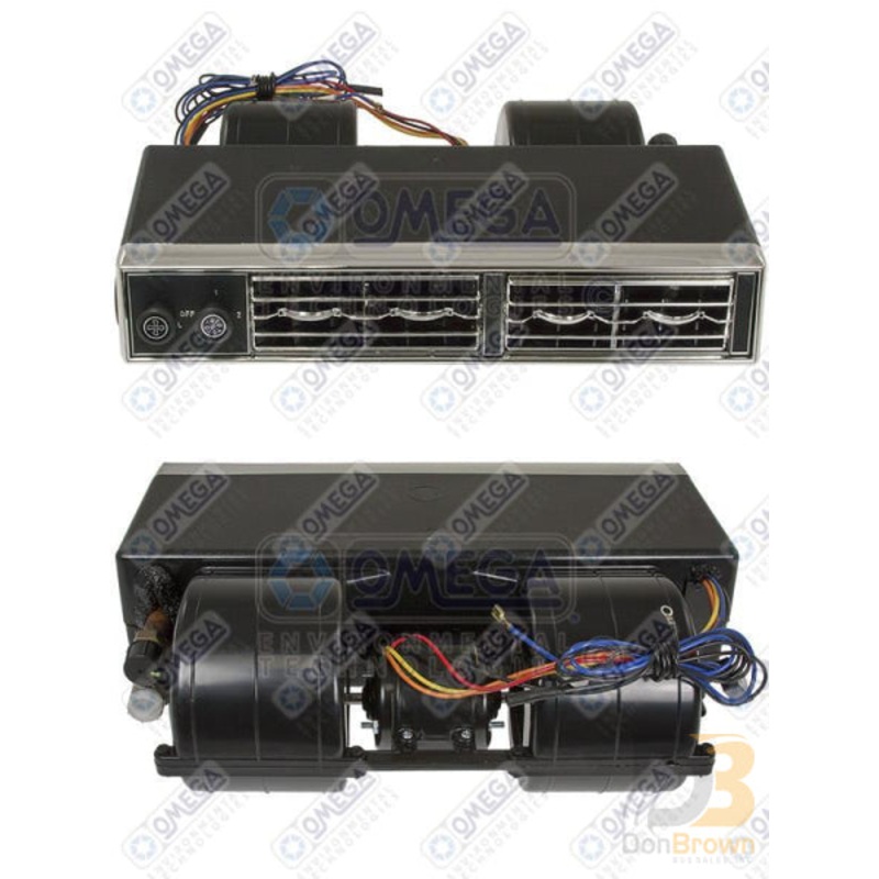 EVAPORATOR 17in 2 LOUVER METALIZED  BEZEL OET1033 27-40032