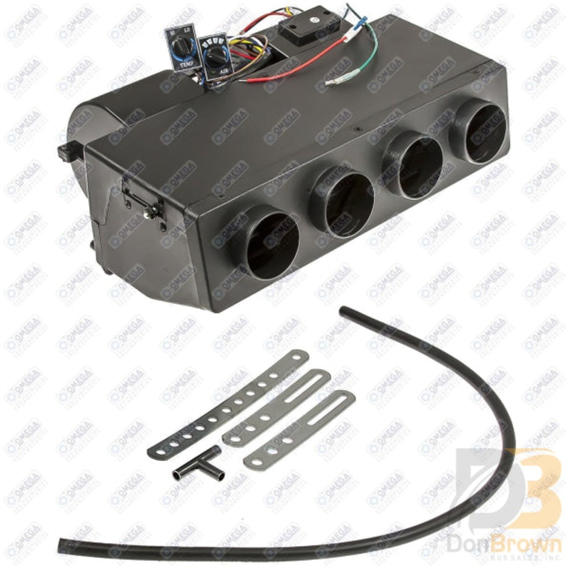 EVAPORATOR WITH 4 FLEX HOSE OUTLETS  3 SPD 12V 27-50029-AM