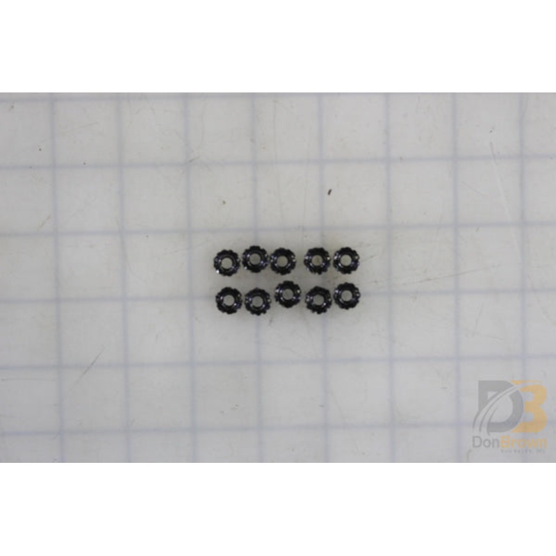 18349-10KS 10 PK / NUT-#10-32 W / LOCKWASHER / AUTO-BK KIT SHIPOUT