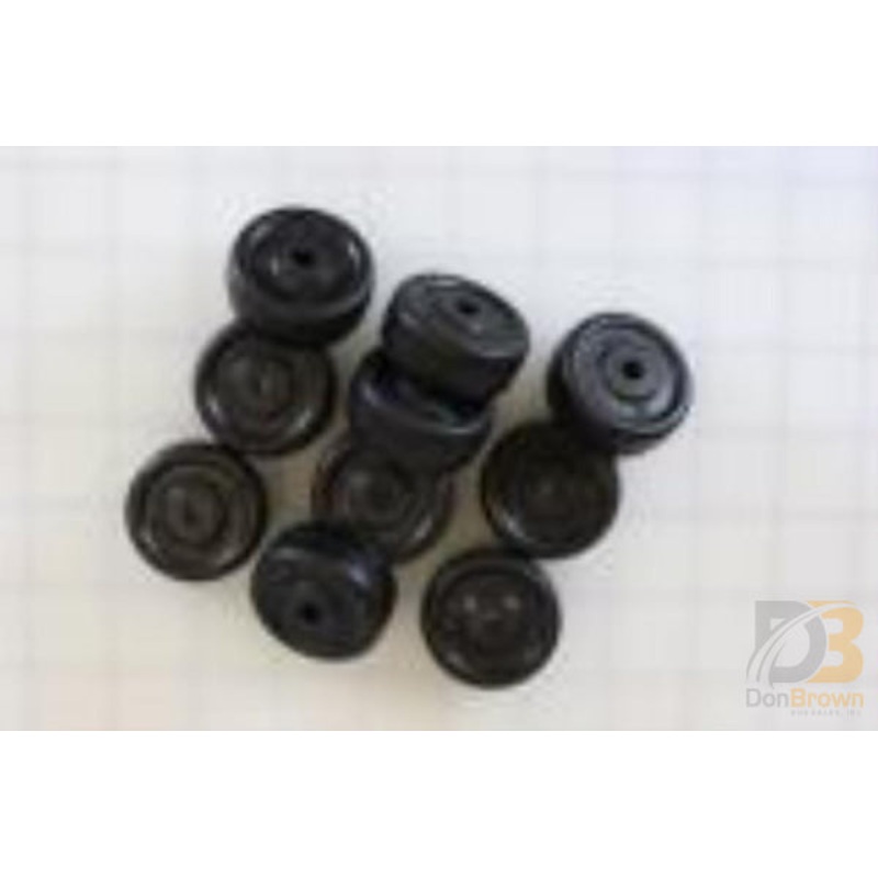 61-4018-0-10KS 10 PK / WHEEL RUBBER CUSHION TREAD 1 5/8-3/4 KIT SHIPOUT