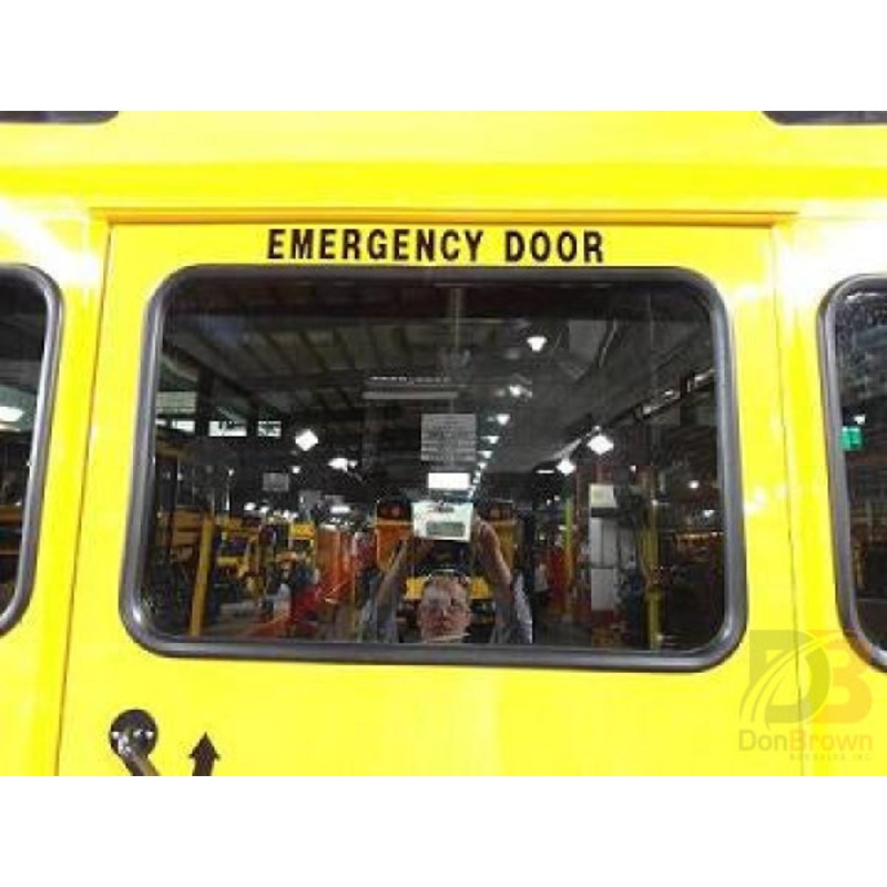 CB440339  Collins GLASS REAR DOOR UPPER TEMP AS3