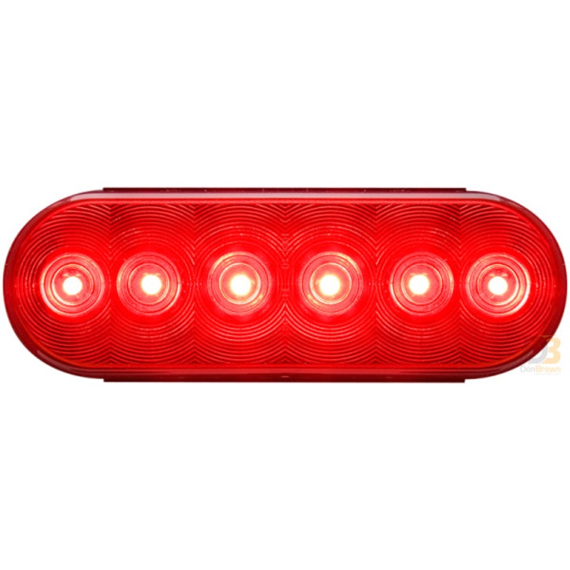 STL12RB Red recess mount stop/turn/tail light, PL-3 connection