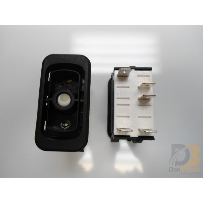 210525 Collins B SWITCH SPST ON-OFF AMBER BAR