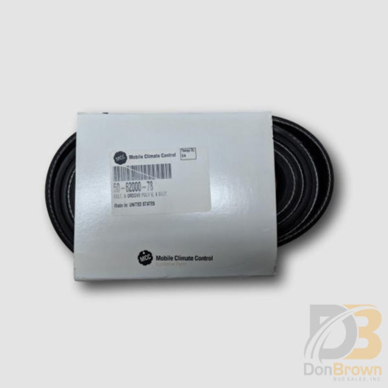 BELT, 6 GROOVE POLY V, K SECT. 50-62000-78 123