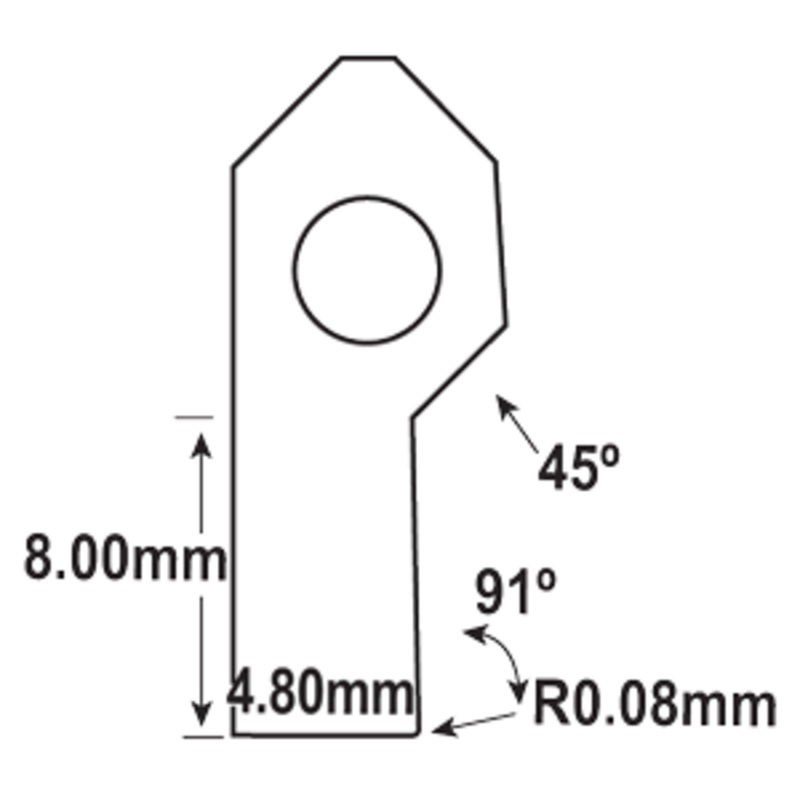 FTM-190 : Micro Counterbore Cutter 90