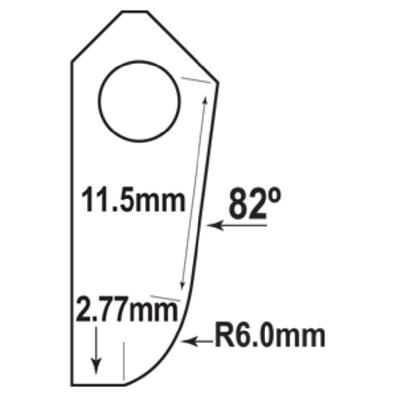 FTM-82R6B-HP : Micro Counterbore Cutter