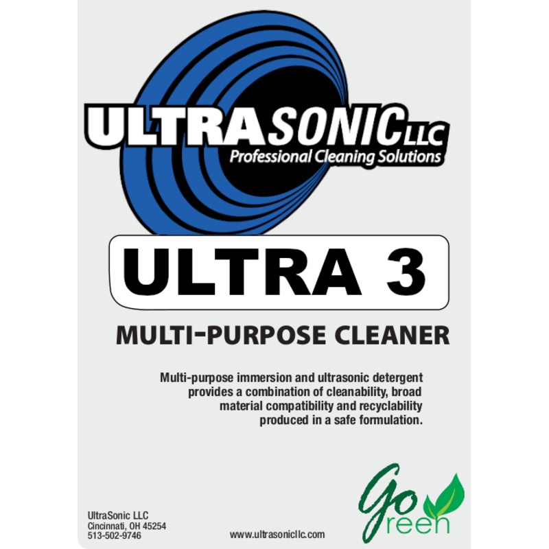 Multi-Purpose Ultrasonic Cleaning Detergent