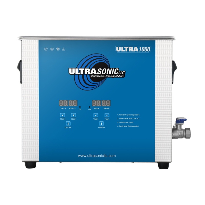 Ultra 1000 Tabletop Ultrasonic Cleaning Machine | Digital Controls