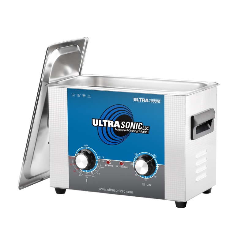 Ultra 1000M | 1 Gallon Tabletop Ultrasonic Cleaner | Manual Controls