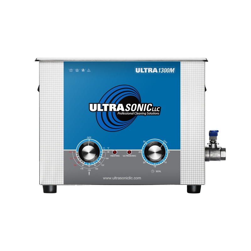 Ultra 1300M | 3.9 Gallon Tabletop Ultrasonic Cleaner | Manual Controls