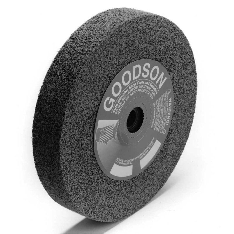 Medium-Hard Deburring Wheel for Bench Grinders