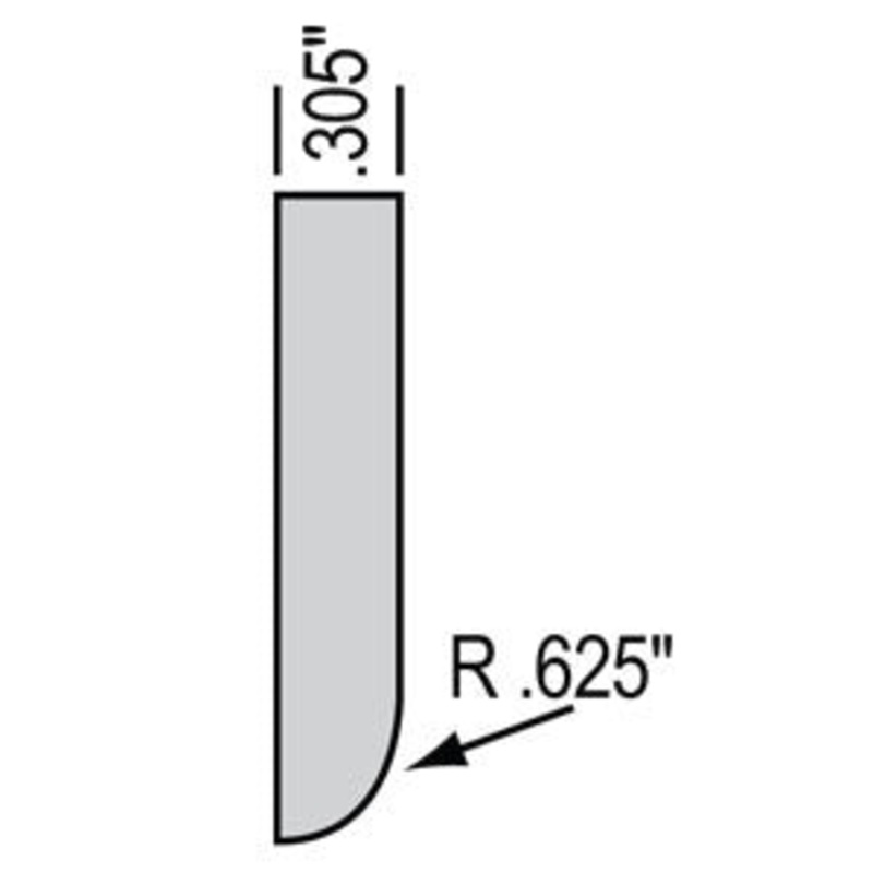 3-D Fast Cut Bowl Profiler Blades