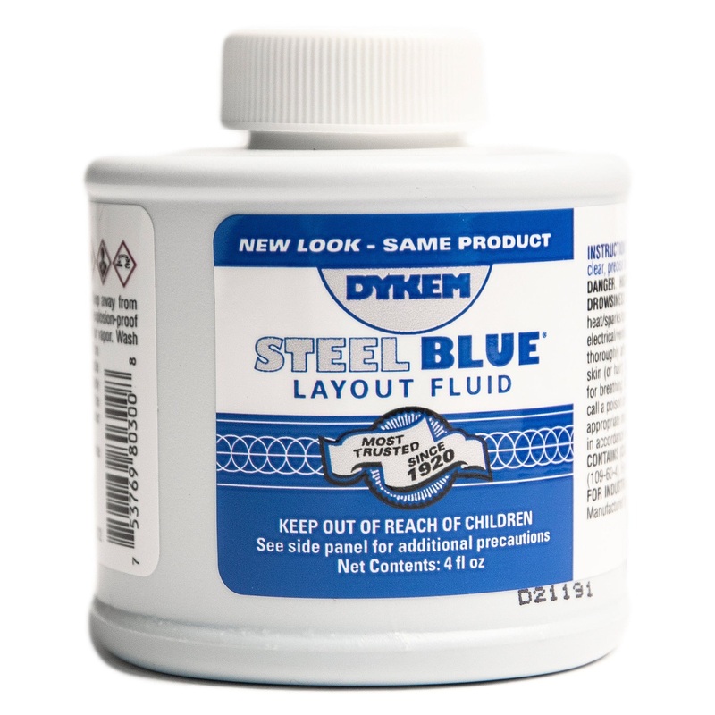 Red or Blue Layout Fluid | 4 oz. Paint-On