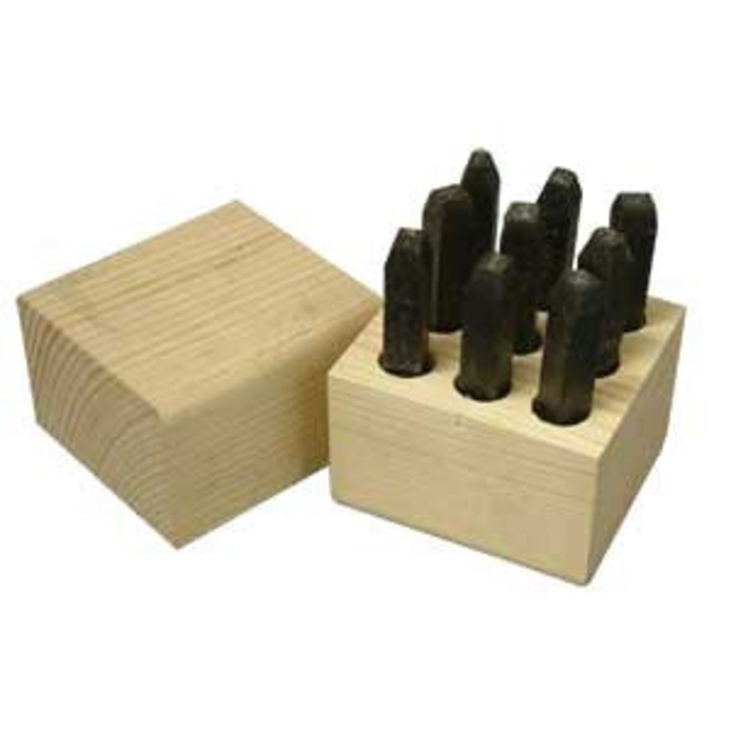 Heavy Duty Steel Number Stamp Sets