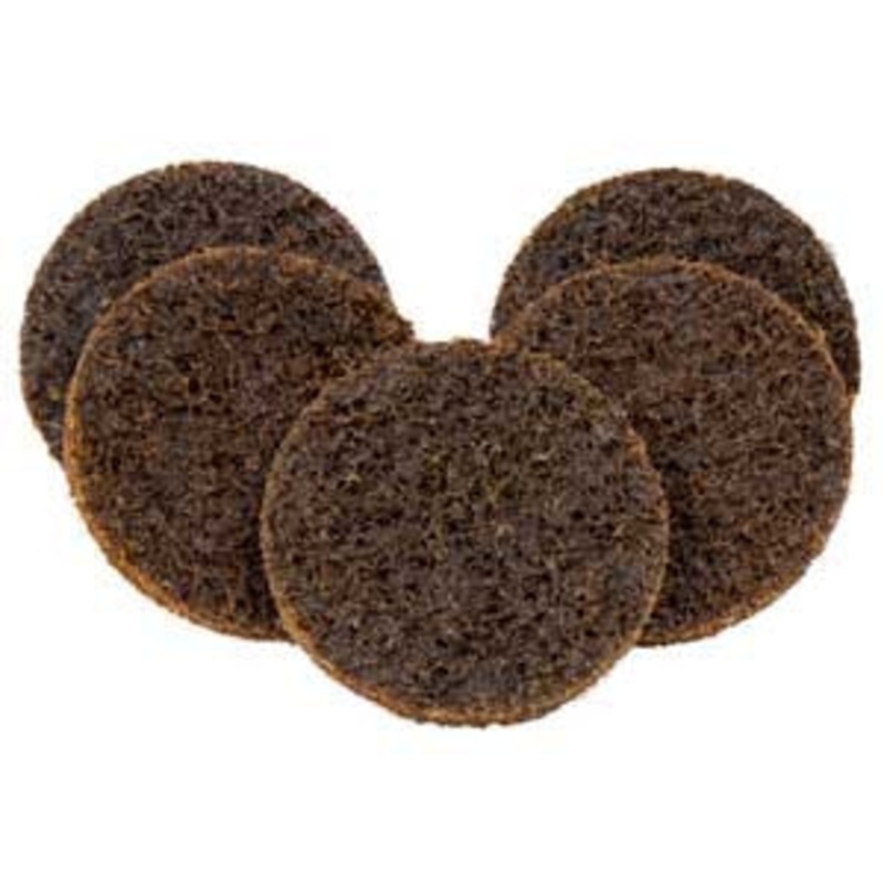 RSCD-2C | 2 Roll Lock Coarse Finish Abrasive Discs | 10 Pk.