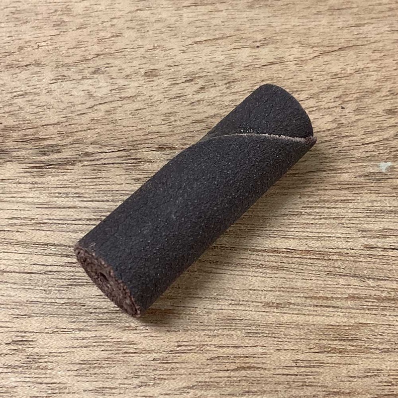 1/2 dia. | 40 Grit | Straight Cartridge Abrasive Rolls | 50 Pk. | SCR-500-40
