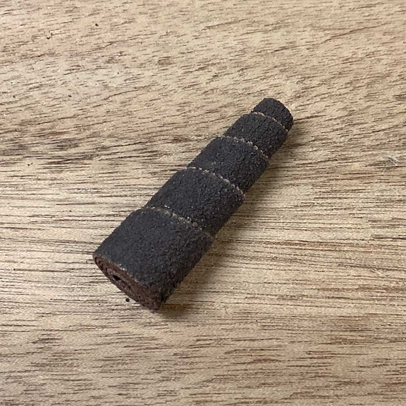 1/2 Dia. | 60 Grit | Full-Tapered Cartridge Rolls | 50 Pk. | FTR-500-60