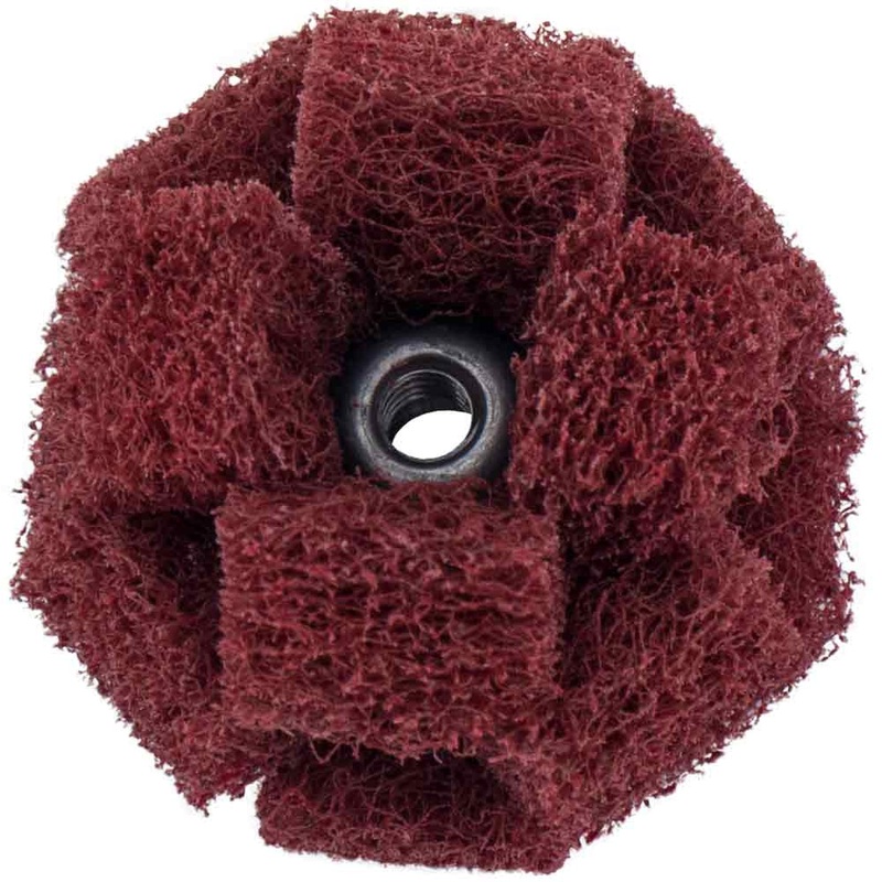 1.5 dia. Cross Buff | Very-Fine Grit | 10 Pk. | CB-15VF-HD