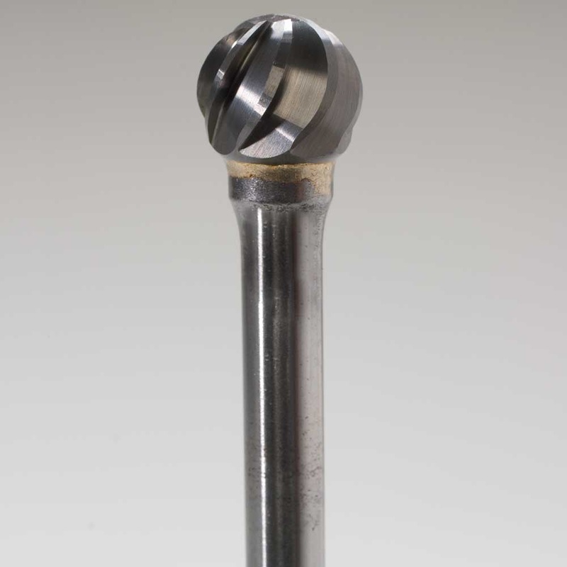LAFR-55 | Open Fluted Carbide Rotary Files | 6L Shank