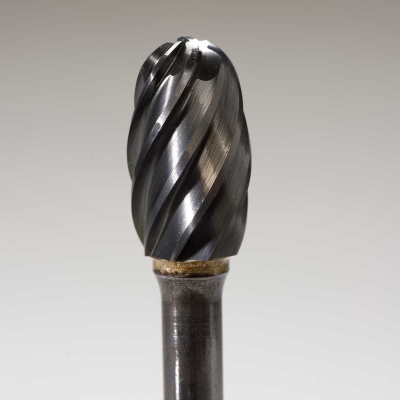 LAFR-70 | Open Fluted Carbide Rotary Files | 6L Shank