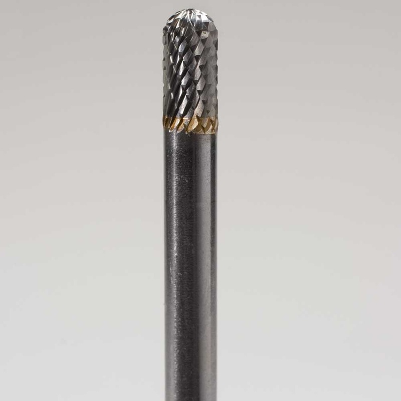 LFR-45C | Double Cut Carbide Rotary Files | 6L Shank