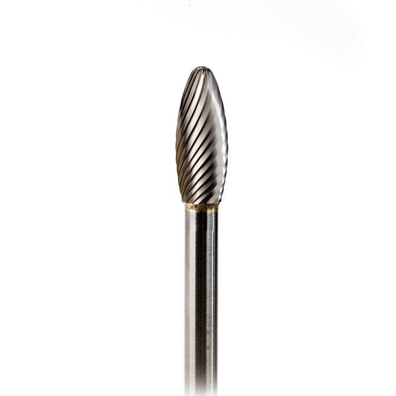 MSH-34C | Carbide Rotary File | 1/4 Shank